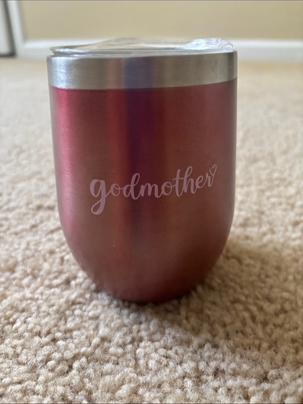 Godmother Red Insulated Wine Tumbler - Unbranded